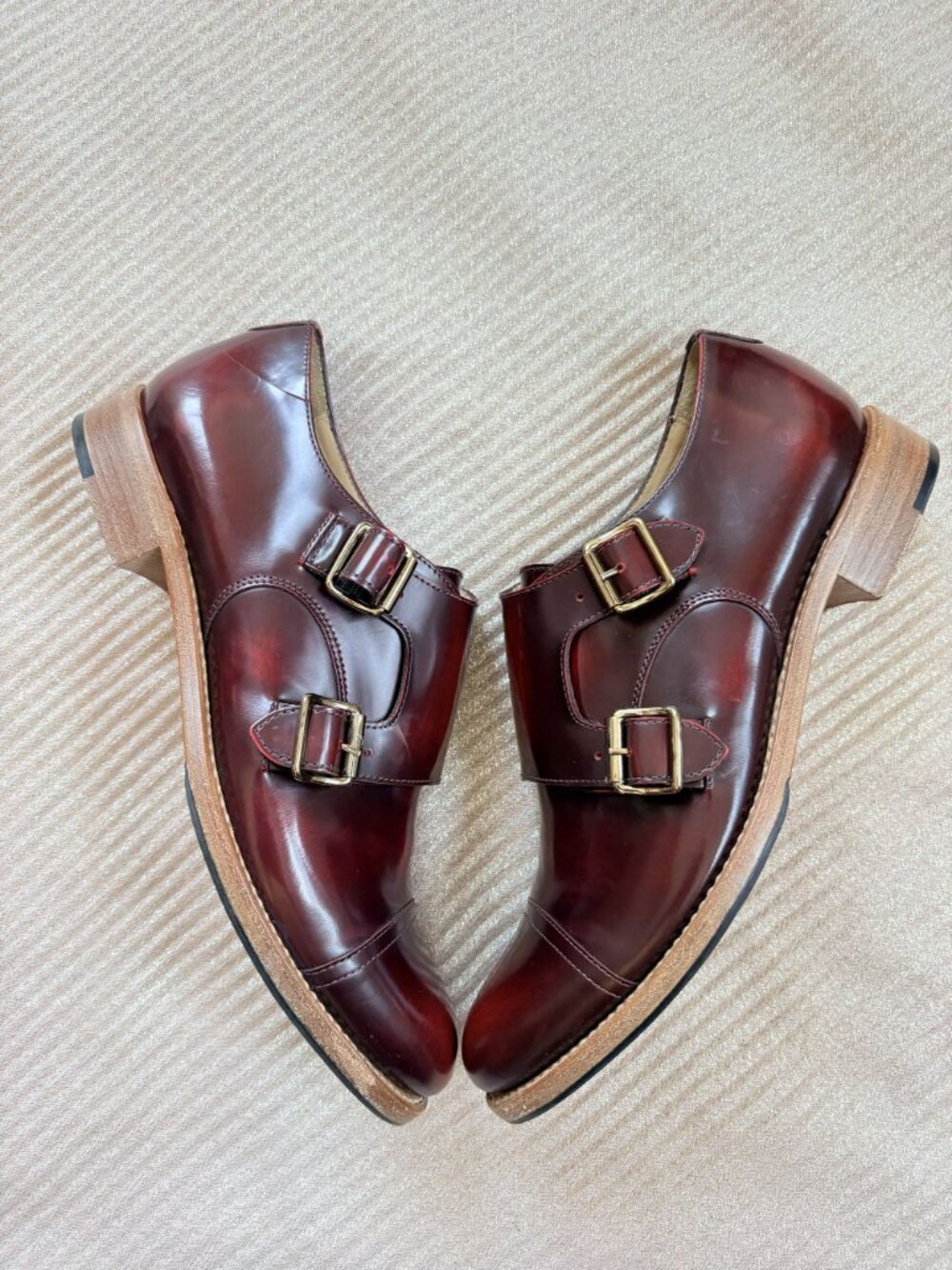 The Office of Angela Scott Mr. Colin Double Monkstrap Shoe 38.5 - Picture 3 of 7